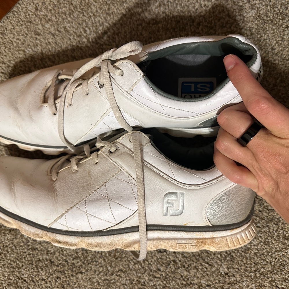 FootJoy Men's White Sneakers